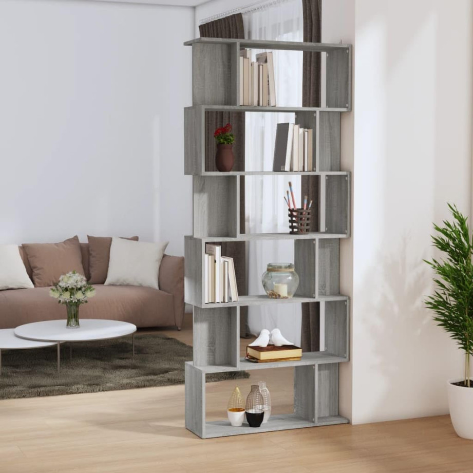 FIRBNUS Bücherregal/Raumteiler xx cm Holzwerkstoff Bücherregal Holz  Raumteiler Stehend Raumteiler Regal Raumteiler Trennwand Wohnzimmer Möbel